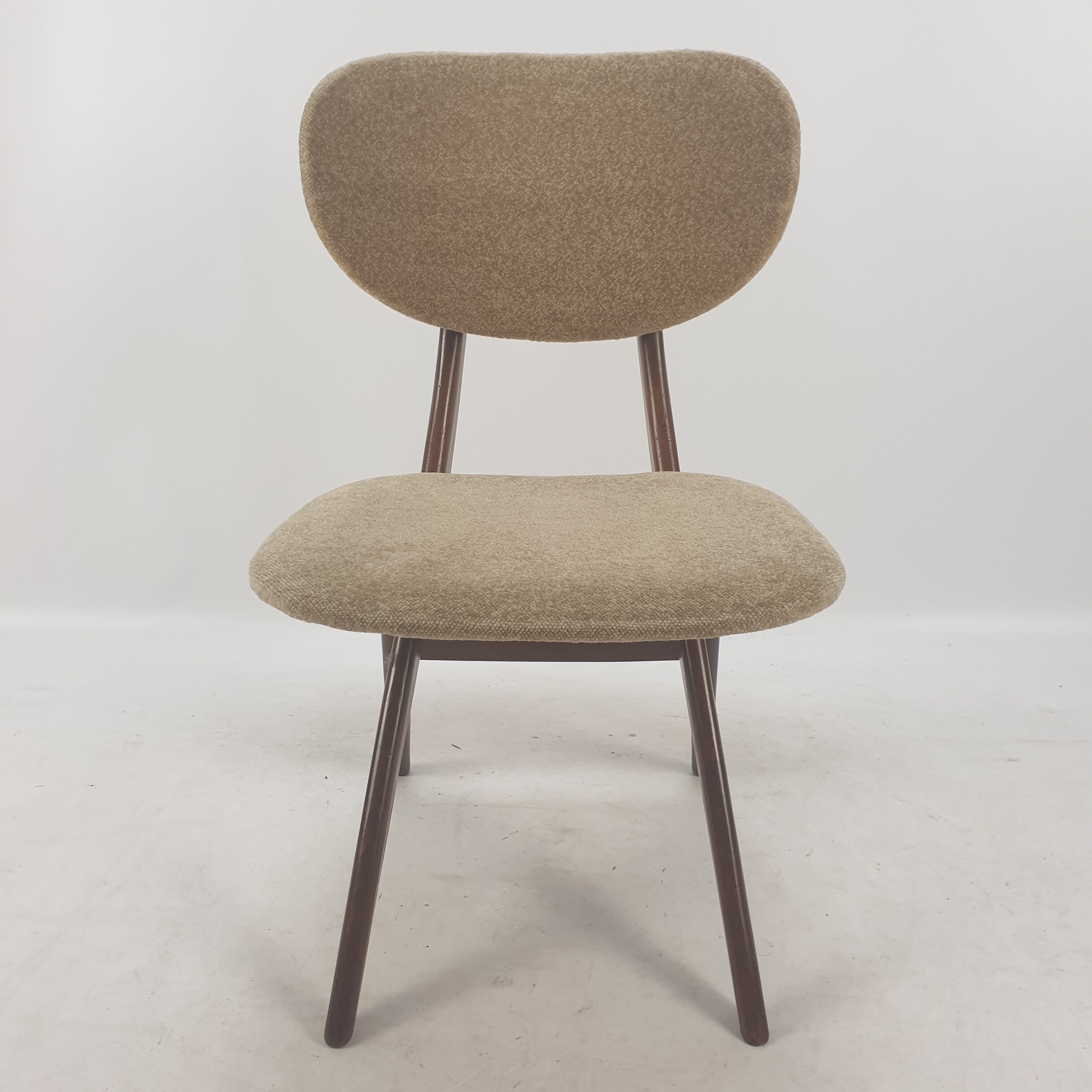 Dutch dining chair by Louis van Teeffelen for WéBé, 1950