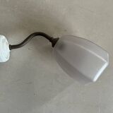 Antique Art Deco swan neck wall light