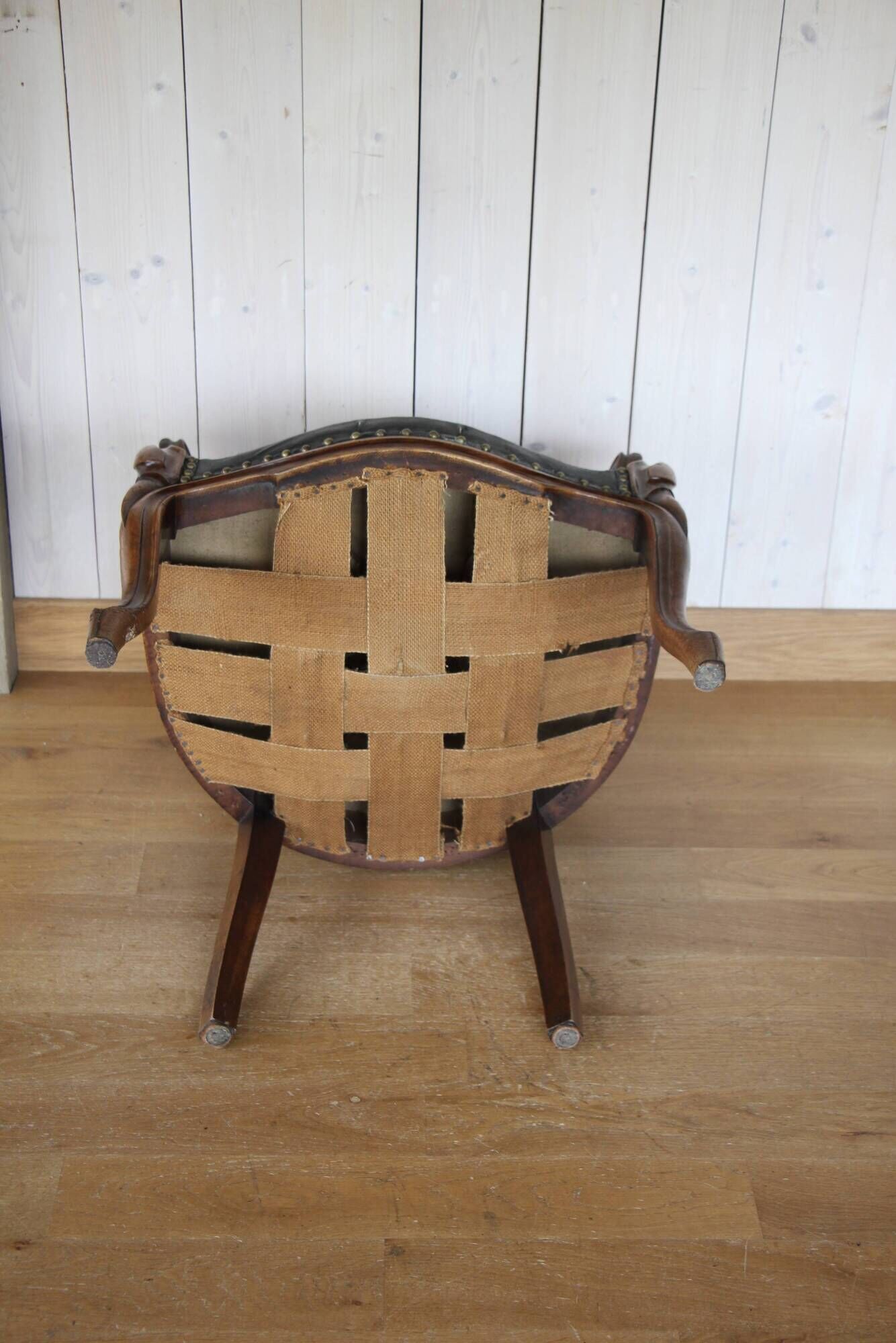 19th-century notary office armchair