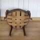 19th-century notary office armchair