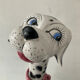Large Dalmatian in Italian ceramic from the 1970s.