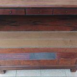 Louis Philippe walnut chest of drawers