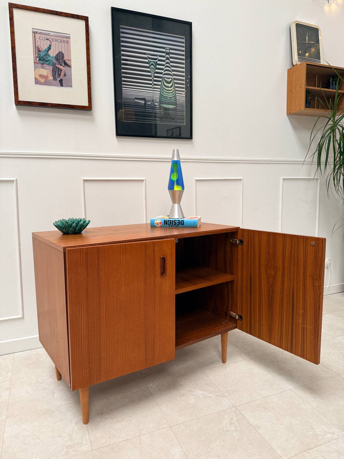 Vintage Scandinavian sideboard