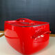 Vintage enamelled cast iron casserole dish