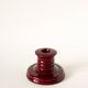 Ceramic candle holder, Bordeaux, Vallauris style, 1960