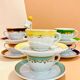 Set of 6 multicolor cups from the 50