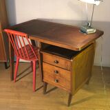 1950 foot compass desk and Scandinavian chair