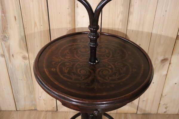 Meuble de toilette bois courbé style Thonet