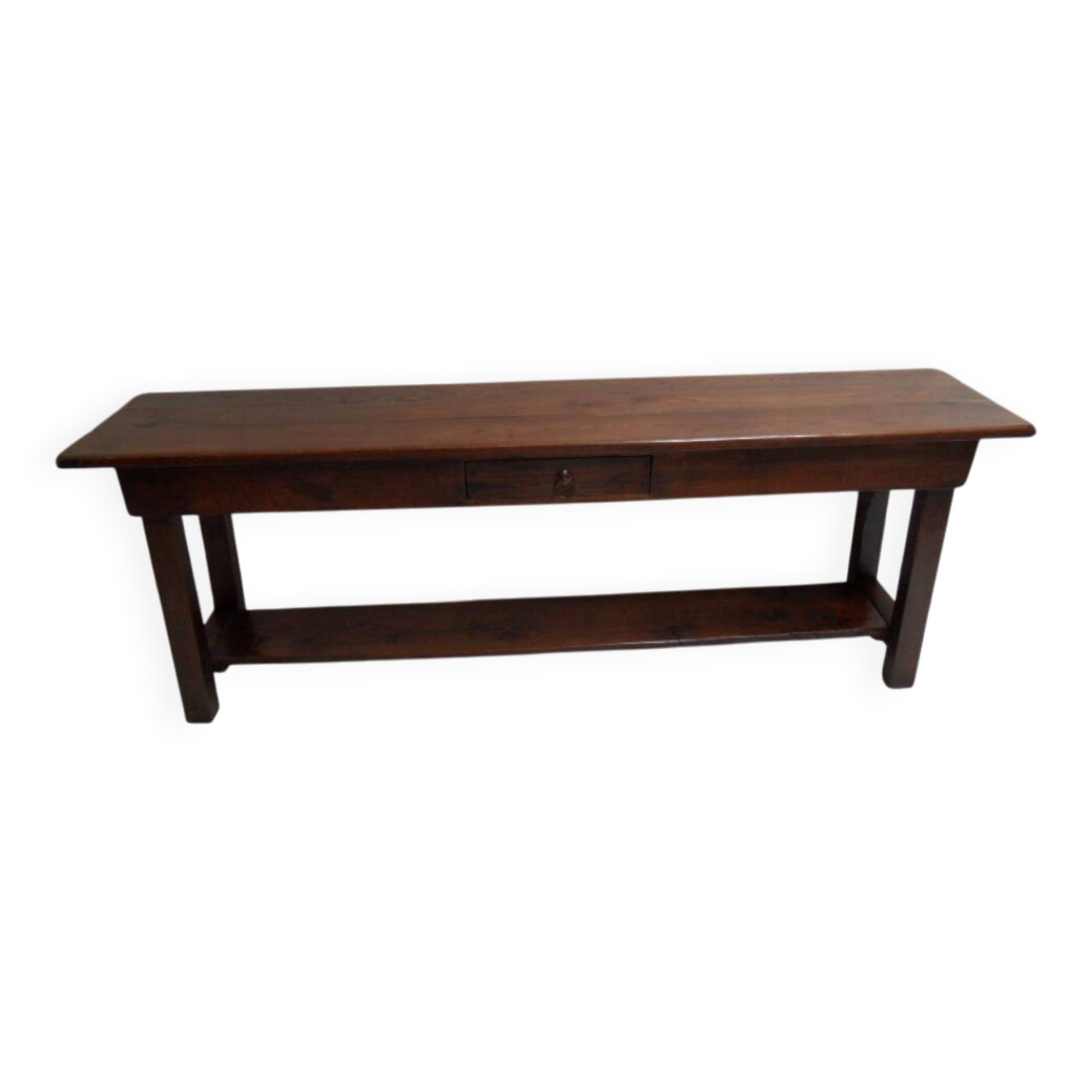 Table de travail en chêne ancien