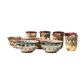 Set of bowls and cups from Bulgaria