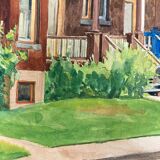 Vintage watercolor