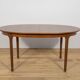 Mid-Century Oval Extendable Teak Dining Table from McIntosh, 1960s