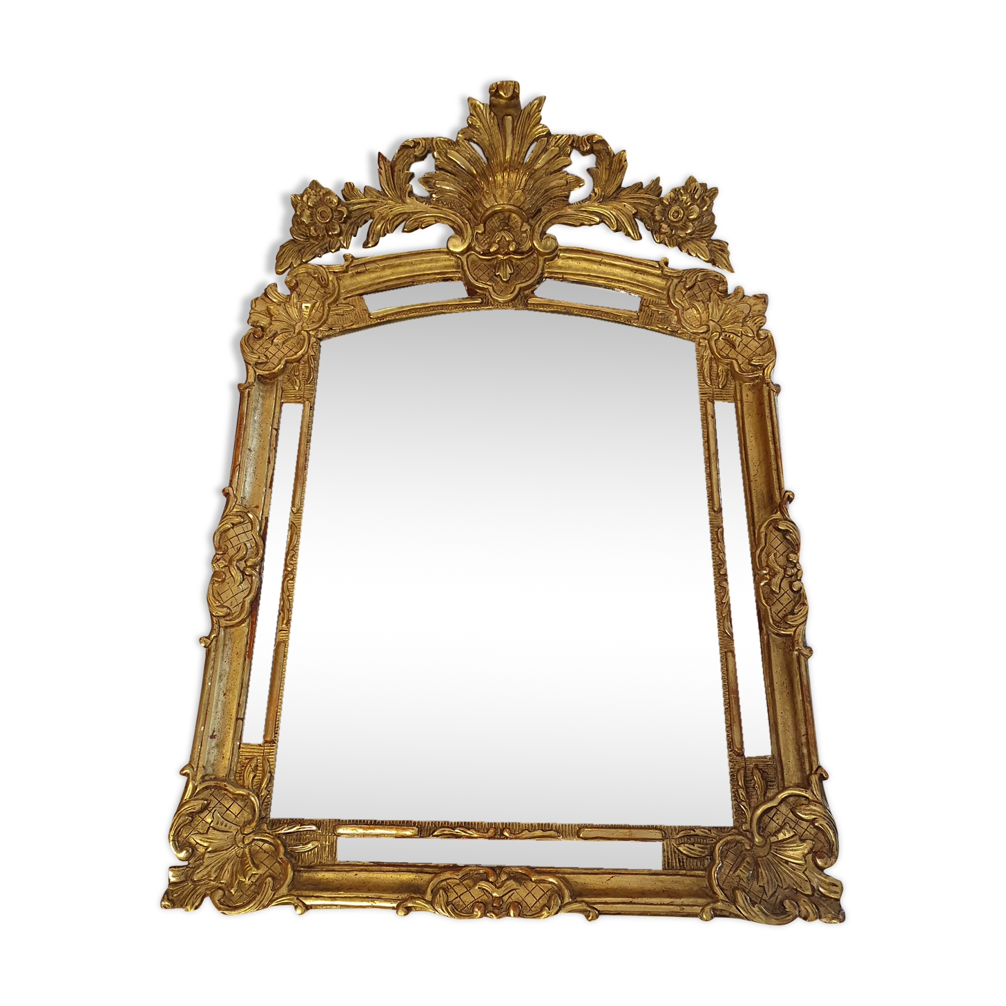 Miroir bois doré
