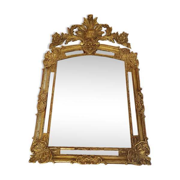 Miroir bois doré