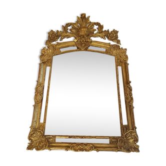 Miroir bois doré