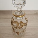 Art Deco decanter, hand-painted