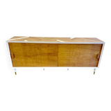 Vintage sliding door enfilade