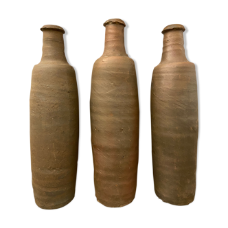 Lot of 3 bottles in sandstone 50