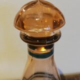 Molded glass decanter
