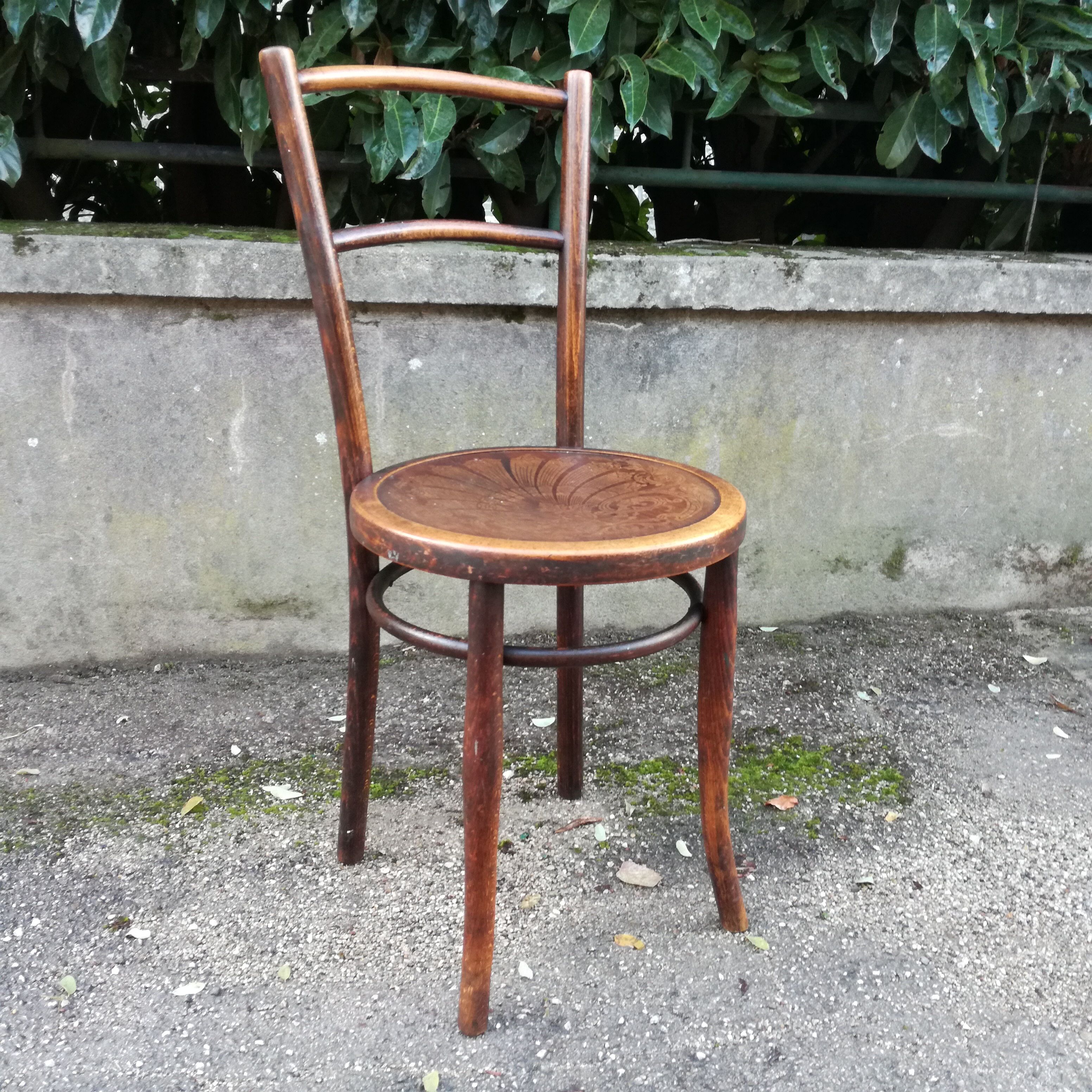 Bistro chair by Thonet from 1900