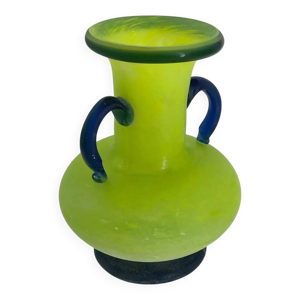 vase années 70 en pâte