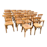 Lot de 22 chaises bistrot