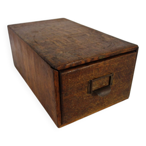 Ancien classeur en bois