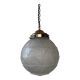 Antique suspension lamp art deco xl vintage