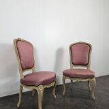 Pair of Louis XV style chairs