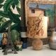 Lampe vintage bohème années 70