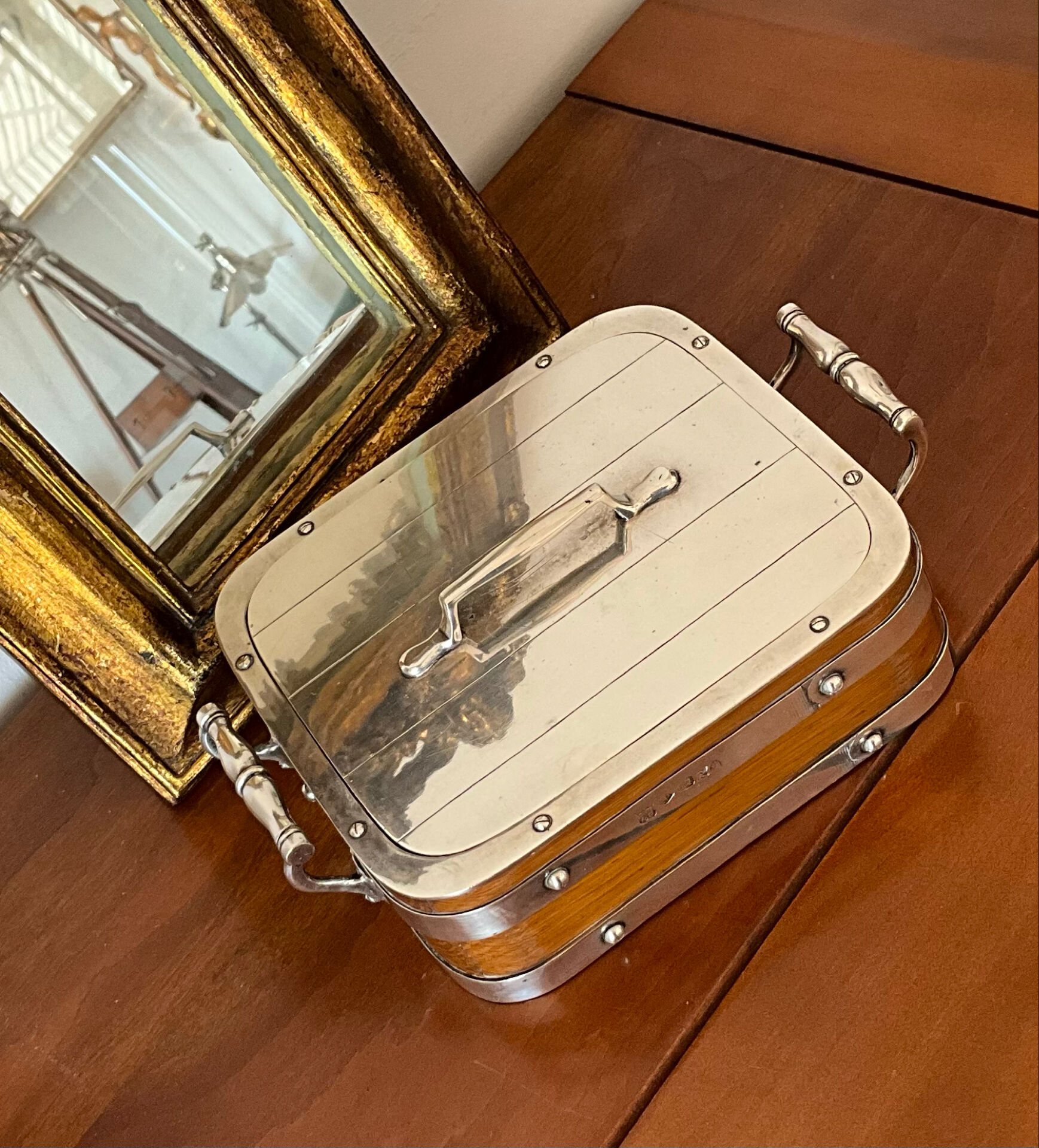 Victorian butter dish