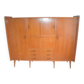 Vintage SAM Production Demi Siecle Armoire Secretaire