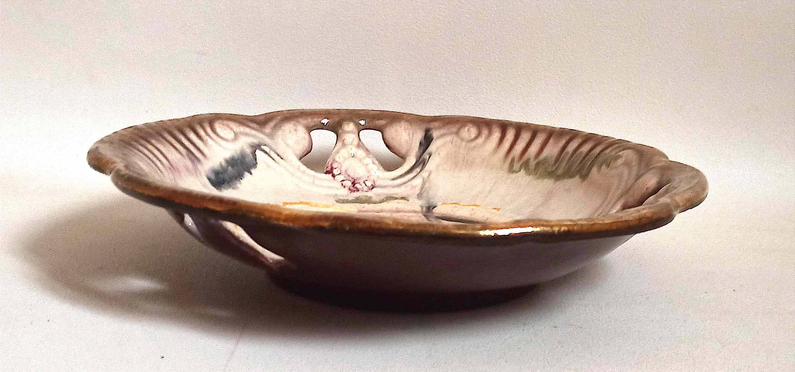 West Germany fruit bowl or pocket emptier Model 548 Diameter 28.3 cm