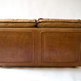 Vintage leather sofa Maison Roche et Bobois