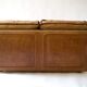 Vintage leather sofa Maison Roche et Bobois