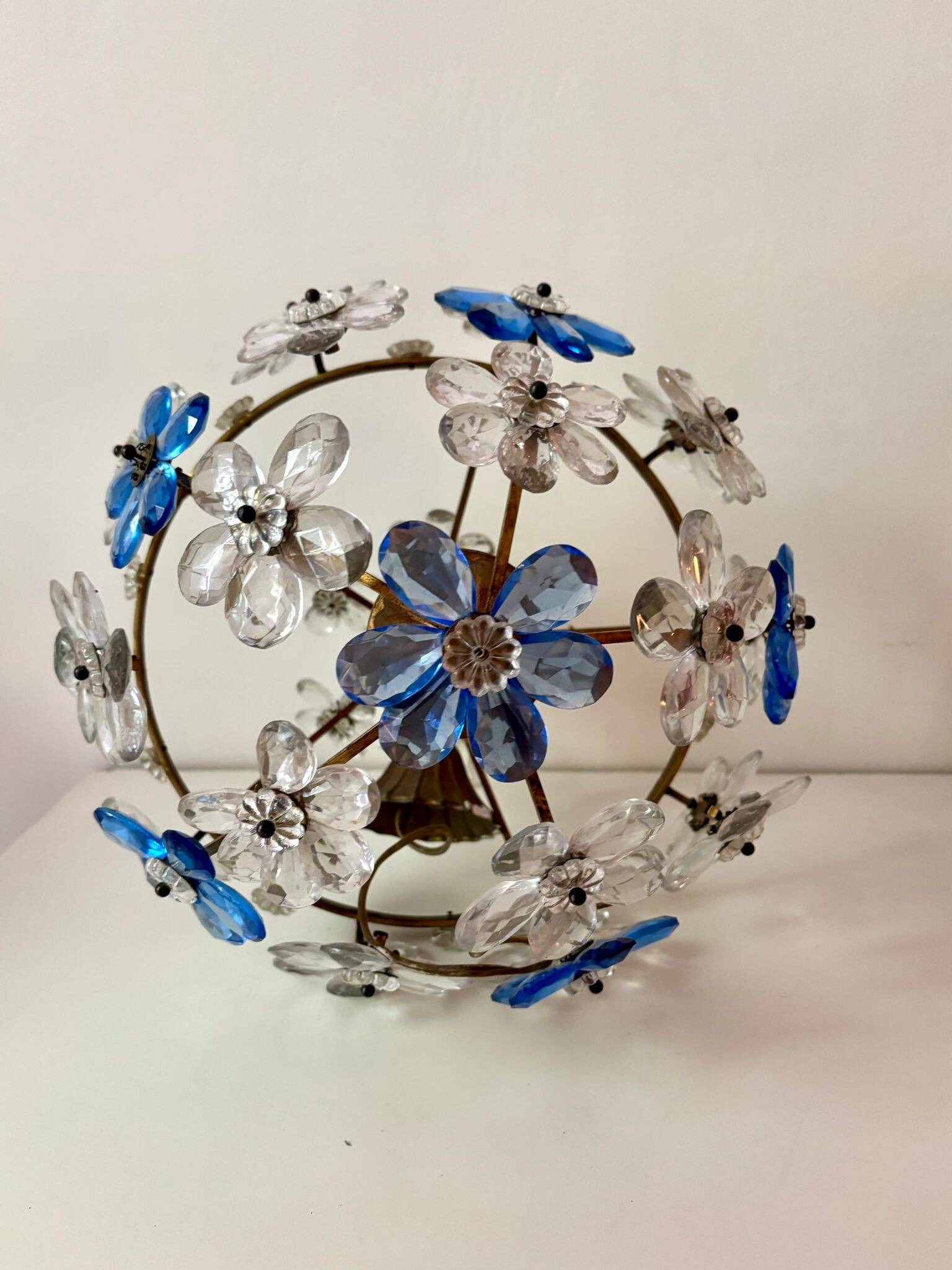 Italian Murano glass lamp from the 20th century.