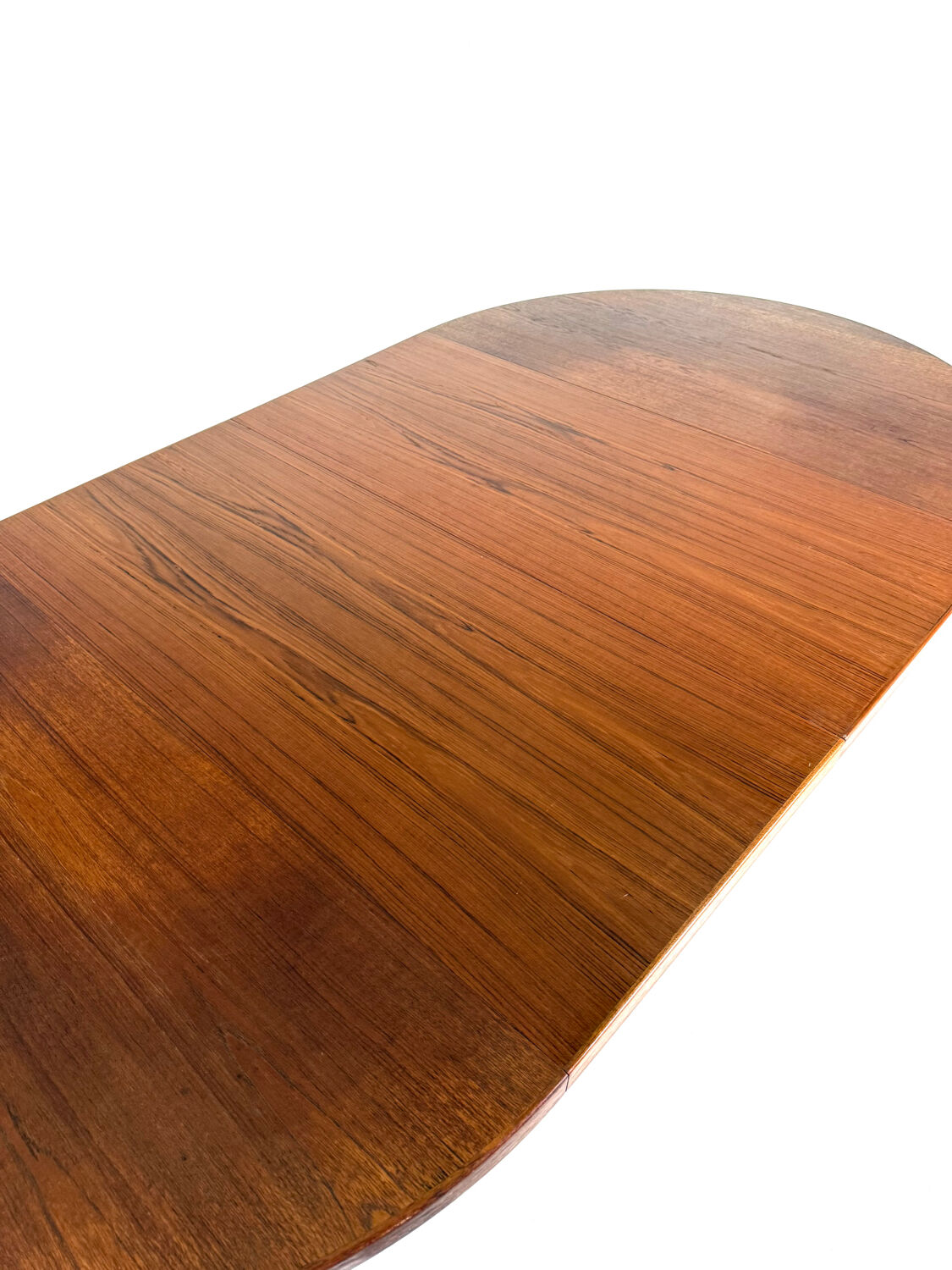 Table danoise en teck extensible vintage des années 60