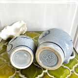 Vintage bluestoneware pitchers