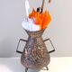 Vintage Copper Umbrella Stand Attr. to Angelo Bragalini, Italy