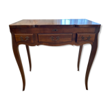Coiffeuse style louis xv - merisier