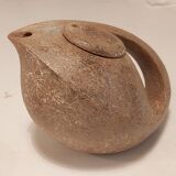 André Bloch sandstone teapot and bowls