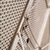 Perforated metal garden table