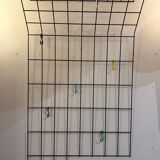 Metal wall coat rack from the 50s/60s.