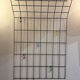 Metal wall coat rack from the 50s/60s.