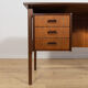 Mid-Century Freestanding Teak Desk, Denmark, 1960s