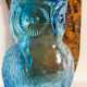 Pitcher vintage blue owl