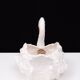 Antique Capodimonte Ceramic Swan jardiniere 1880