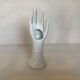 White hand vertical or horizontal soliflore ring