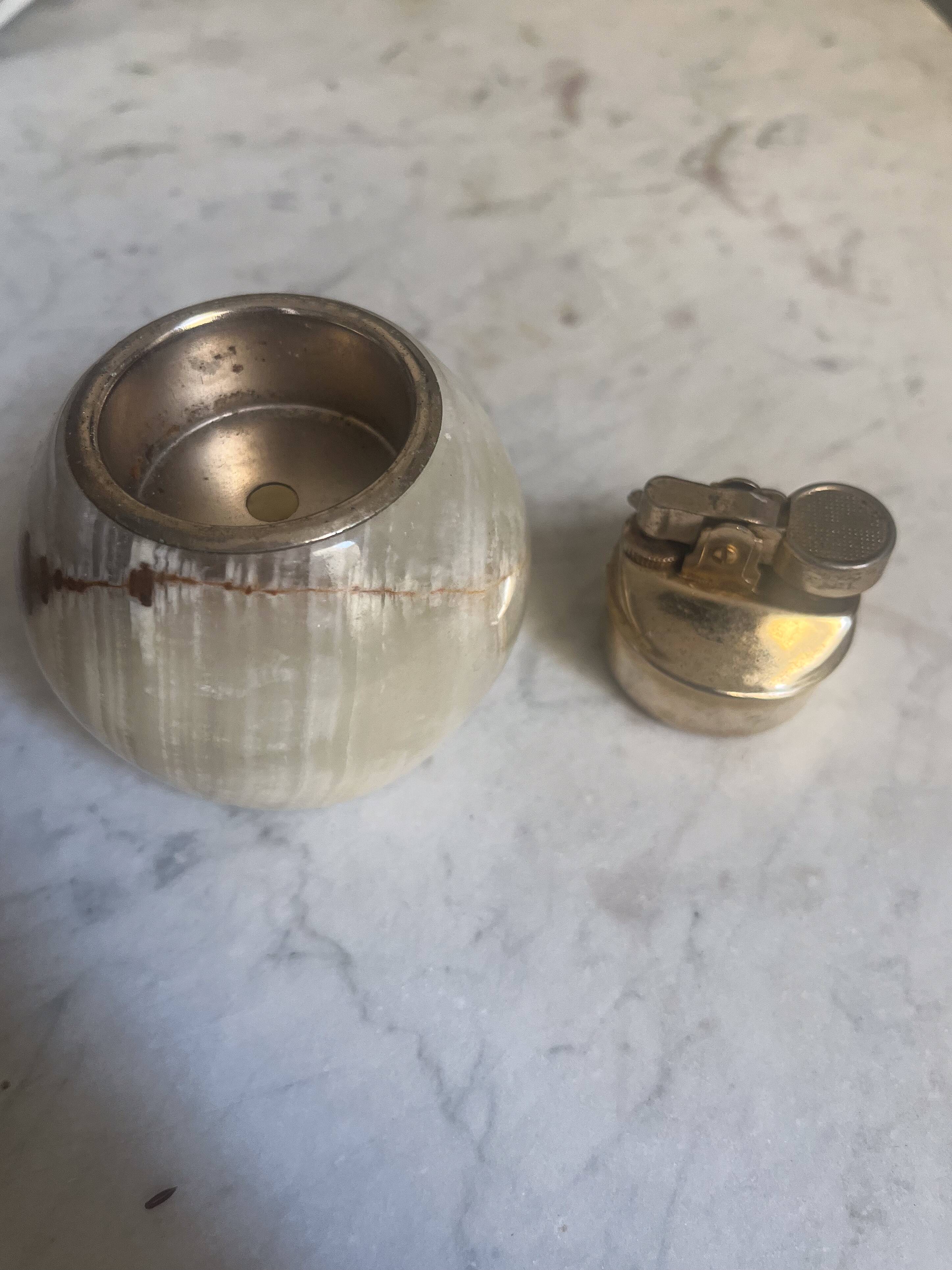 Briquet de table en Onyx