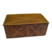 Antique French Wooden Box, from the 18th early 19th century.